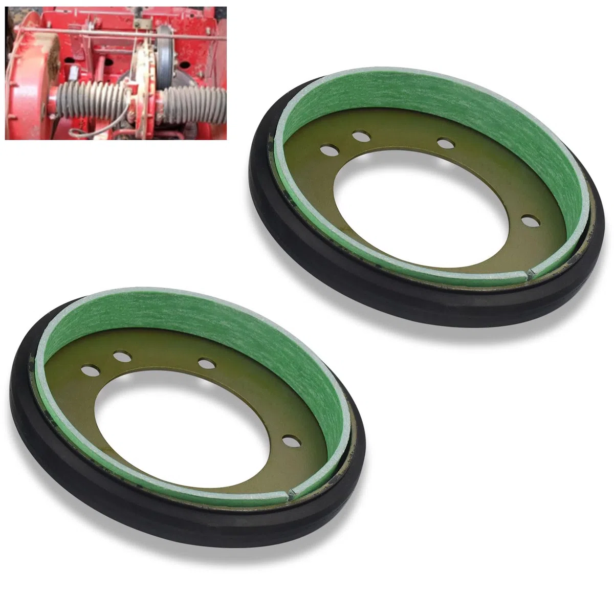 Kit de Disco de accionamiento para Tractor de césped con Forro/Rueda de fricción, Compatible con Disco de Embrague Snapper, reemplaza los Modelos 240-975, 7053103, 7600135, 5-3103, 5-7423, 7053103,