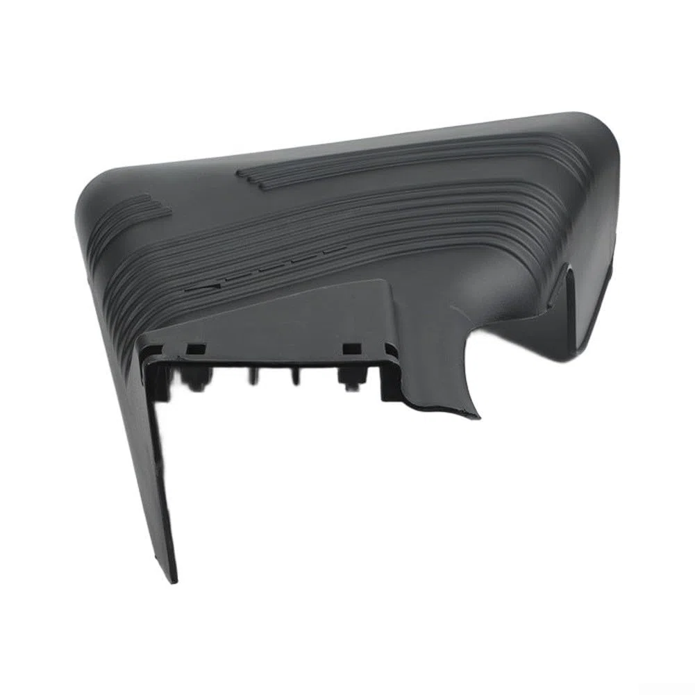 Protector deflector para cubierta de cortacésped de 54 pulgadas, parte #532187257, protector de canal de descarga de césped, deflector de seguridad de plástico resistente, negro