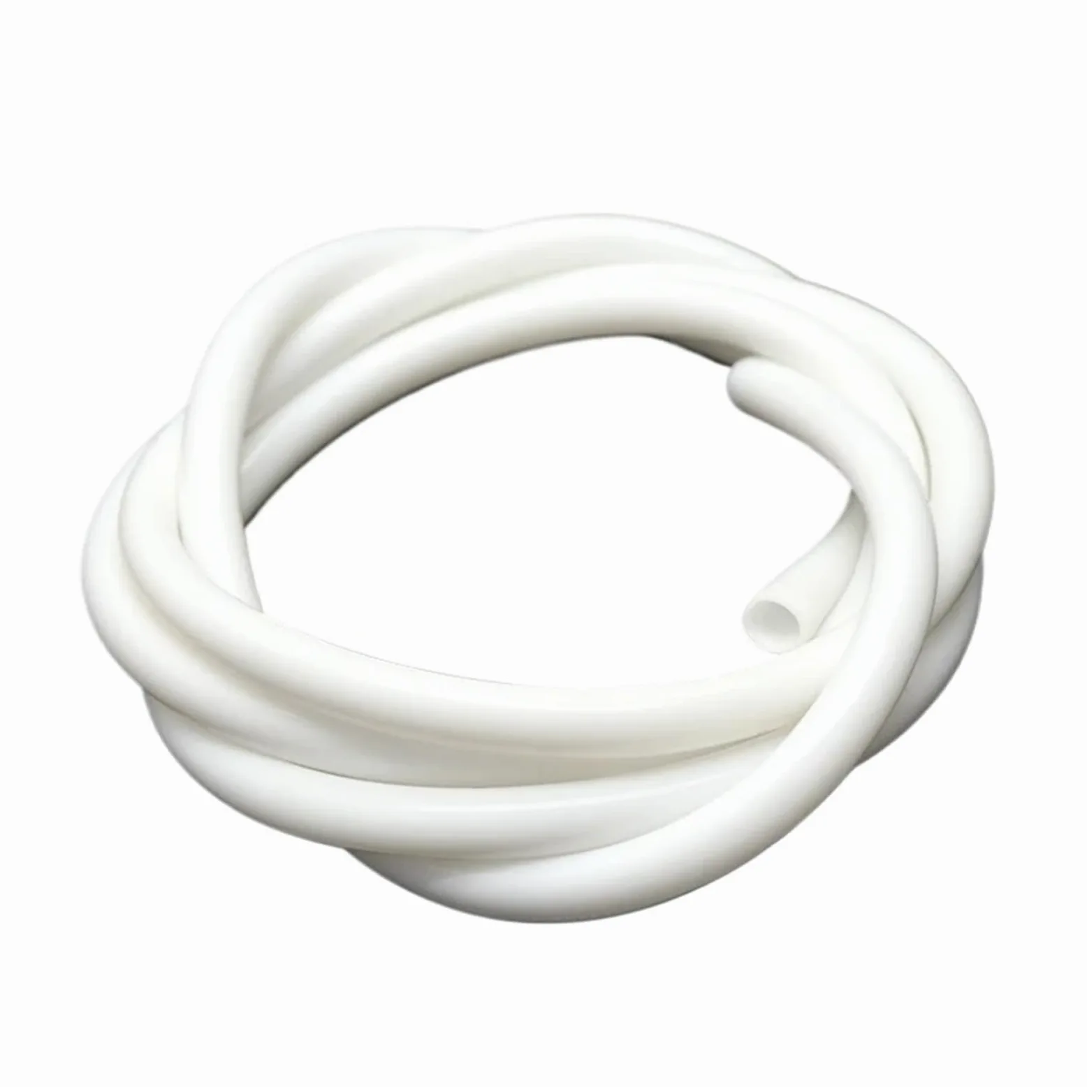Manguera de combustible, Tubo de caucho silicona blanco grado 1/5/10 m(Id 25mm X 31mm Od,5 Meters)