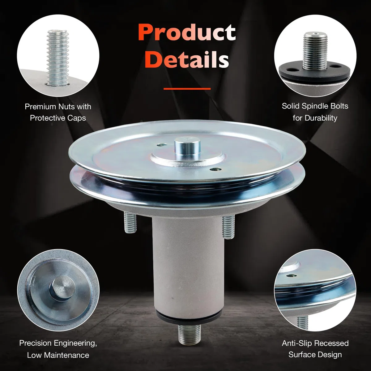ATRACYPART Paquete de 3 husillos de cubierta compatibles con Ariens Gravely