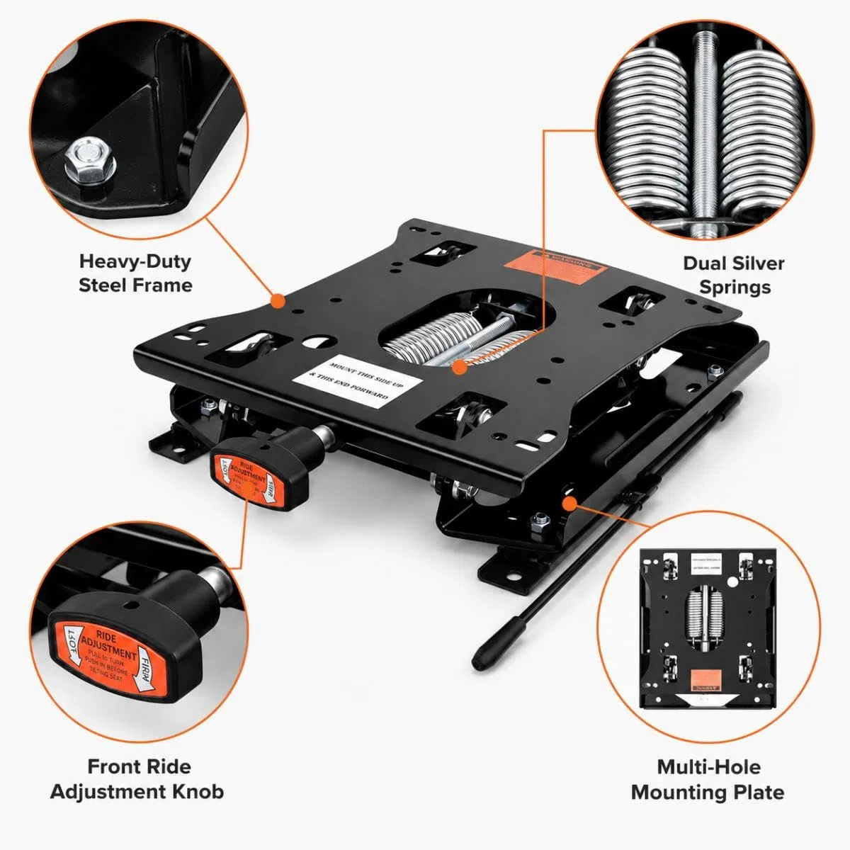 Kit de Suspensión de Asiento para STIGA Park Pro 900WX 2026+