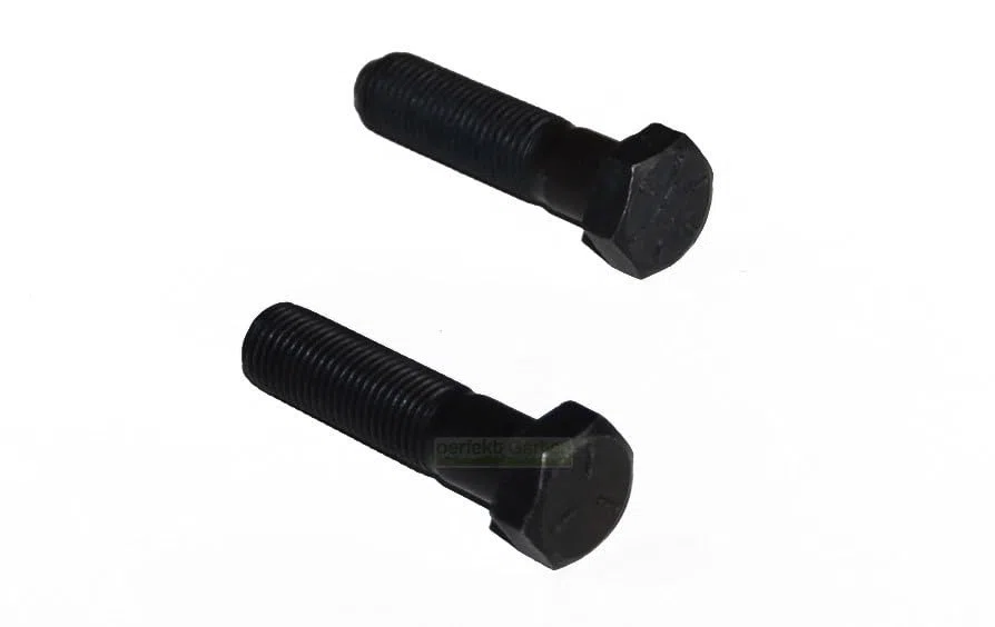 perfektGarten Juego de 2 soportes para cuchillas + tornillos + cuña compatibles con Oleo-Mac Twin-Cut compatible con Viking 12735695 112735694
