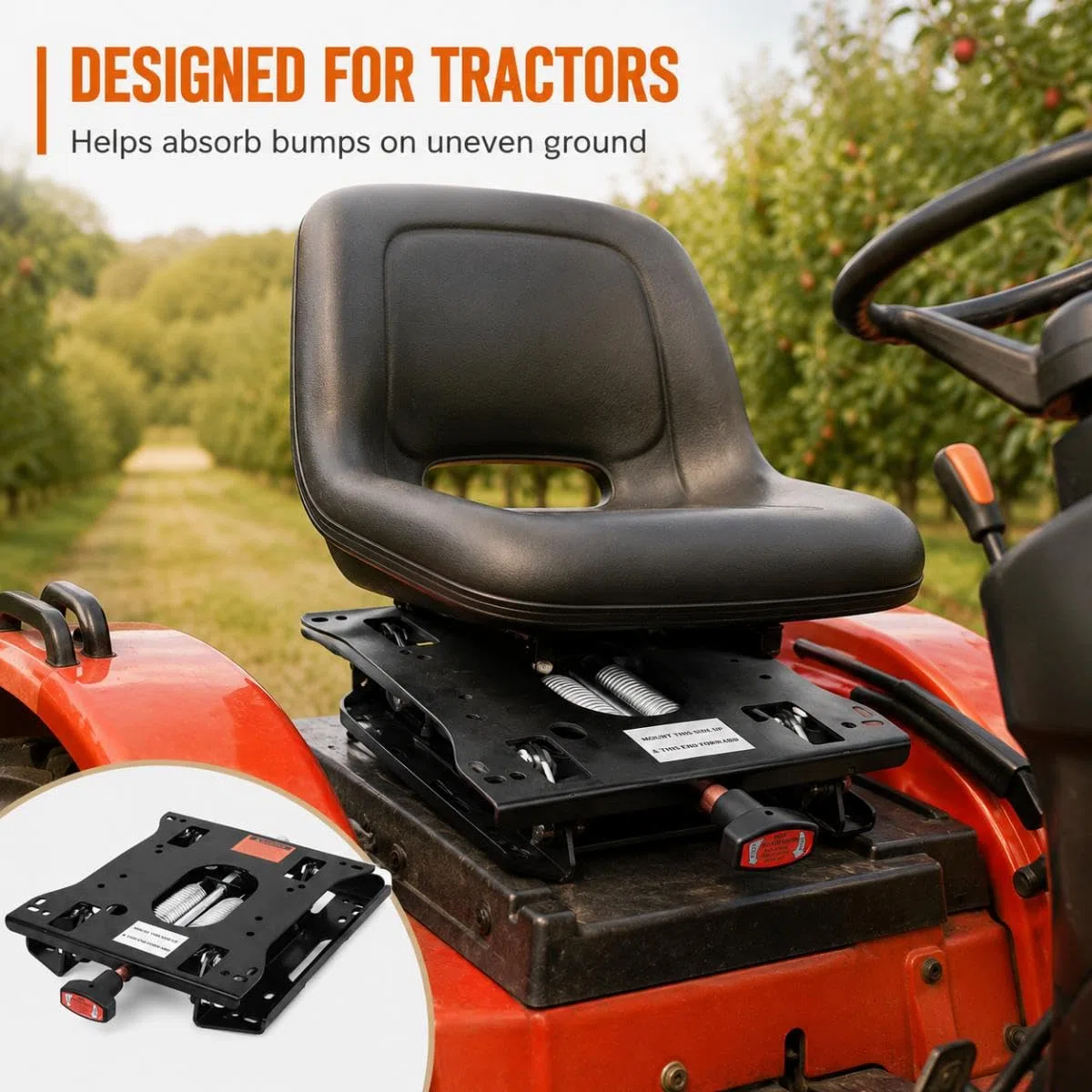 Kit de Suspensión de Asiento para Optimal 62 Inch Lawn Mower 2023-2026+