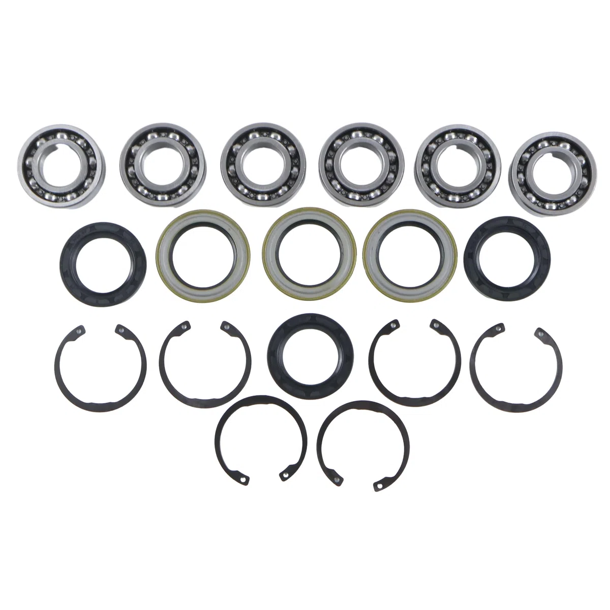 3 kits 08101-06205 70722-34120 Kit de reconstrucción de rodamientos de husillo de hoja de cortacésped compatible con piezas de cubierta de cortacésped Kubota