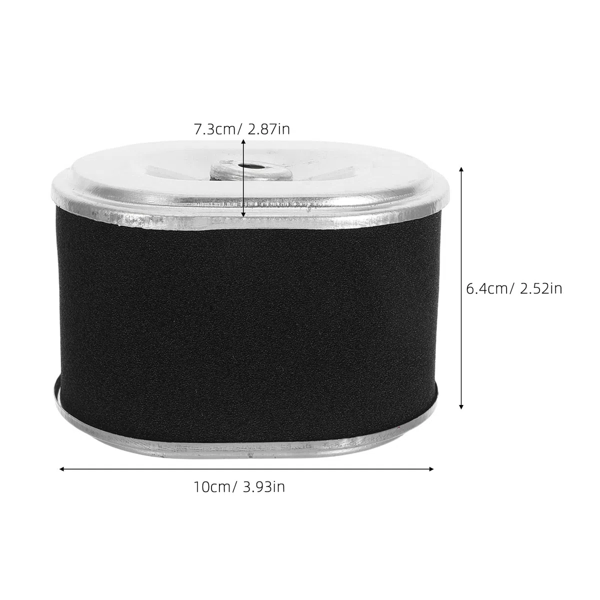 CHILDWEET 4 Piezas Filtro de Aire para Microcortacésped y Microtiller 168f Alta Capacidad de Polvo y Filtración para Maquinaria Agrícola