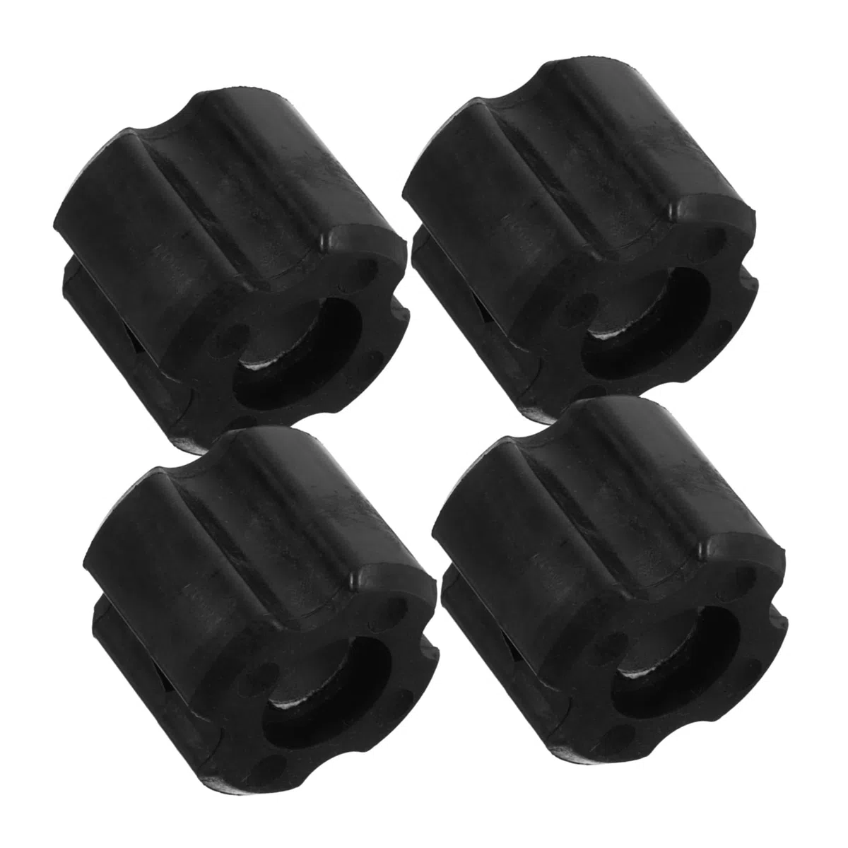 UPKOCH Kit de 4 Bujes de Eje Delantero Negro para Cortacésped, Adaptado a Tubos de Aluminio de 26 y 28mm, Accesorio Resistente para Jardín y Segadora de Hierba