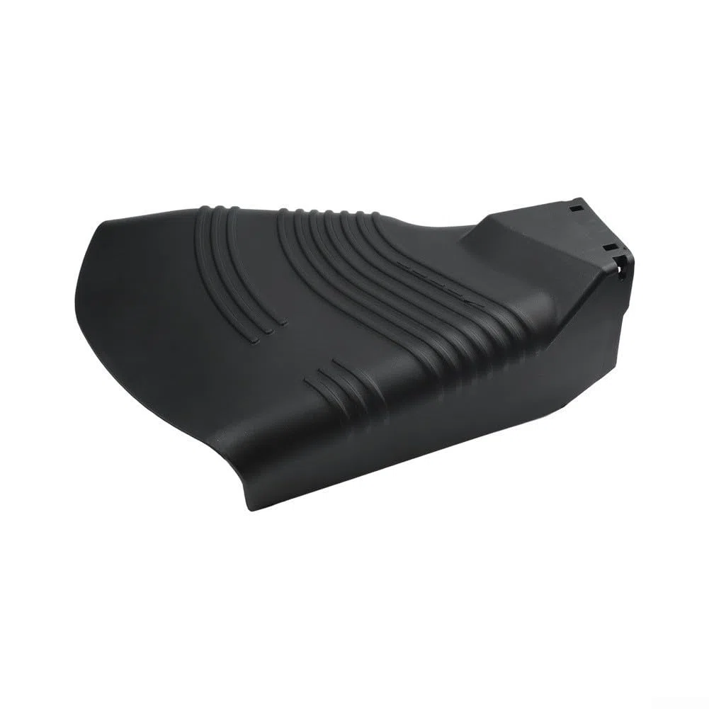 Protector deflector para cubierta de cortacésped de 54 pulgadas, parte #532187257, protector de canal de descarga de césped, deflector de seguridad de plástico resistente, negro