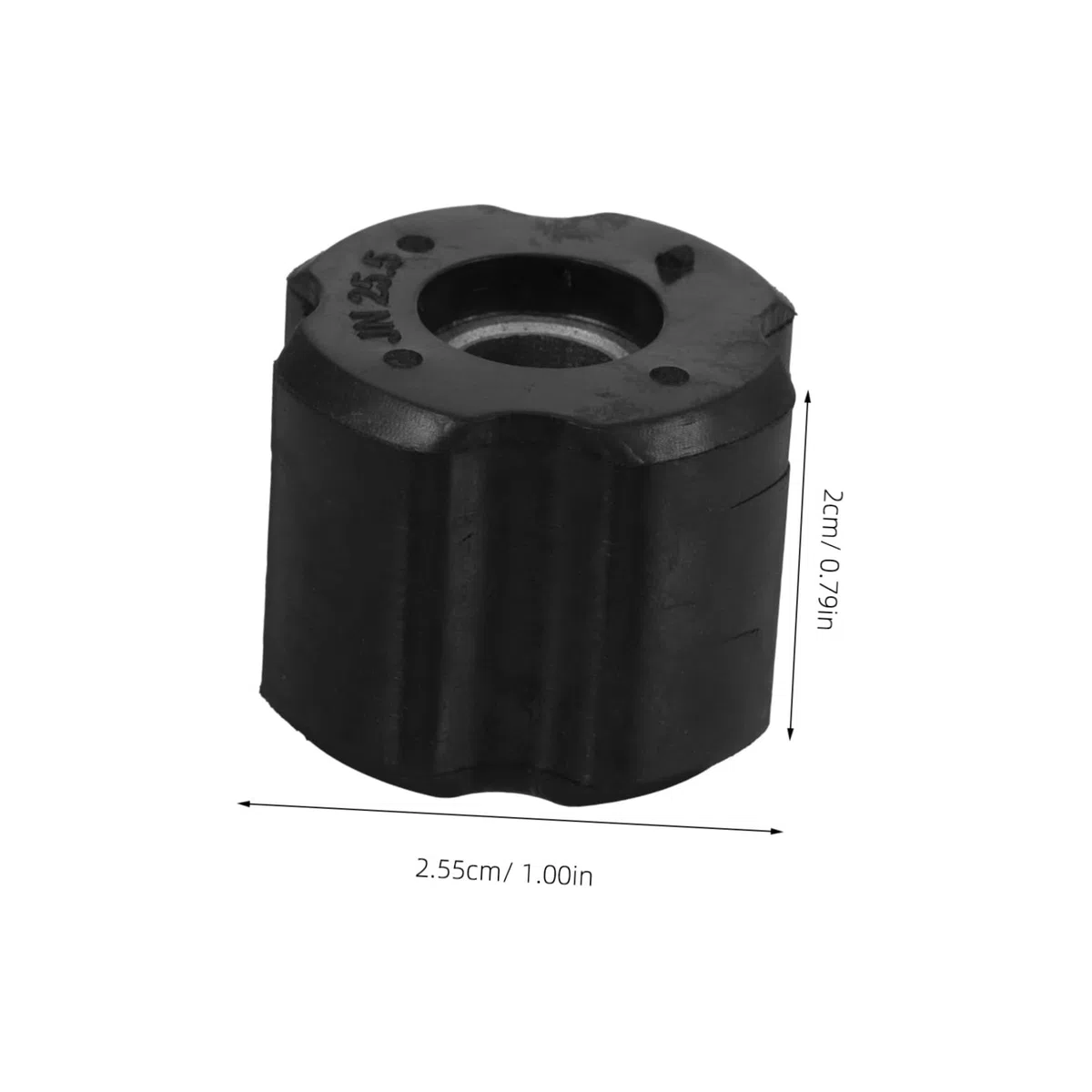 UPKOCH Kit de 4 Bujes de Eje Delantero Negro para Cortacésped, Adaptado a Tubos de Aluminio de 26 y 28mm, Accesorio Resistente para Jardín y Segadora de Hierba