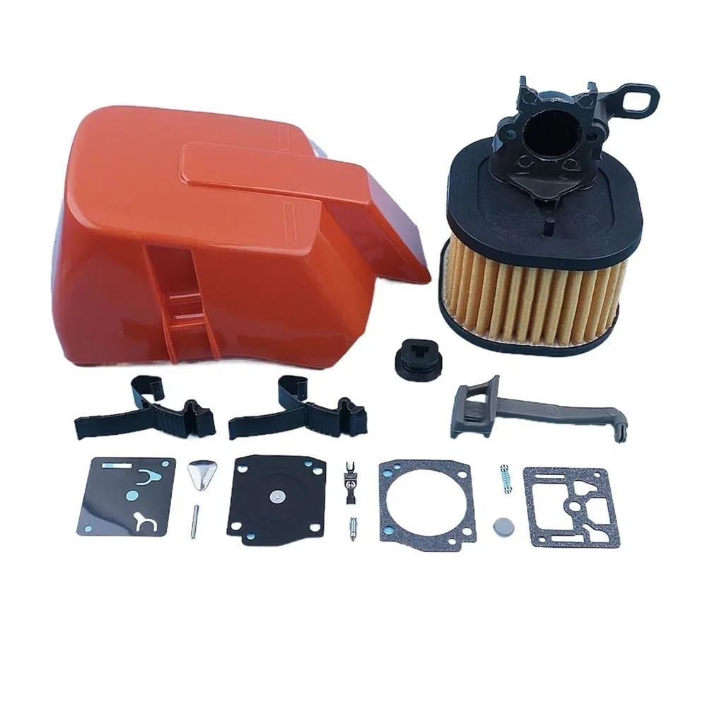 Kit Adaptador de Cubierta de Filtro de Aire Apto for Motosierra 372XP 365 362 371 372 503 81 77-01 Piezas de Repuesto