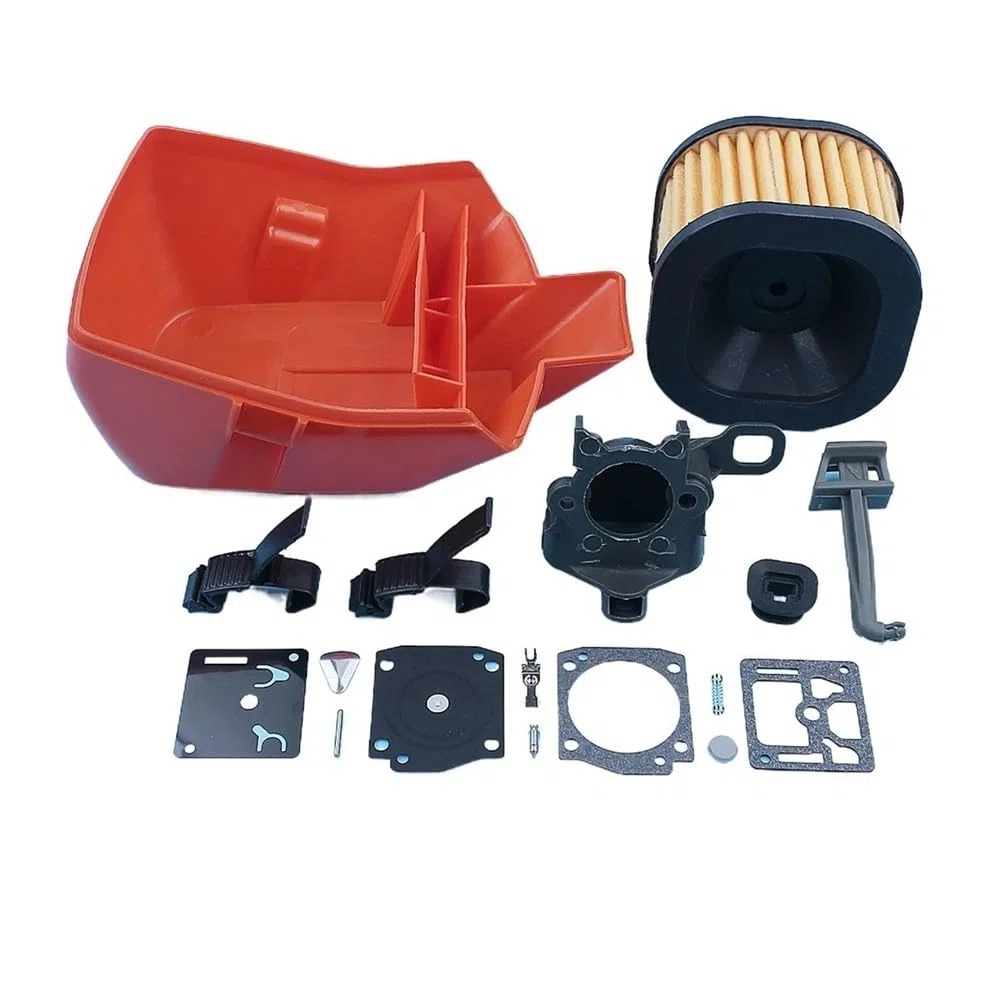 Kit Adaptador de Cubierta de Filtro de Aire Apto for Motosierra 372XP 365 362 371 372 503 81 77-01 Piezas de Repuesto