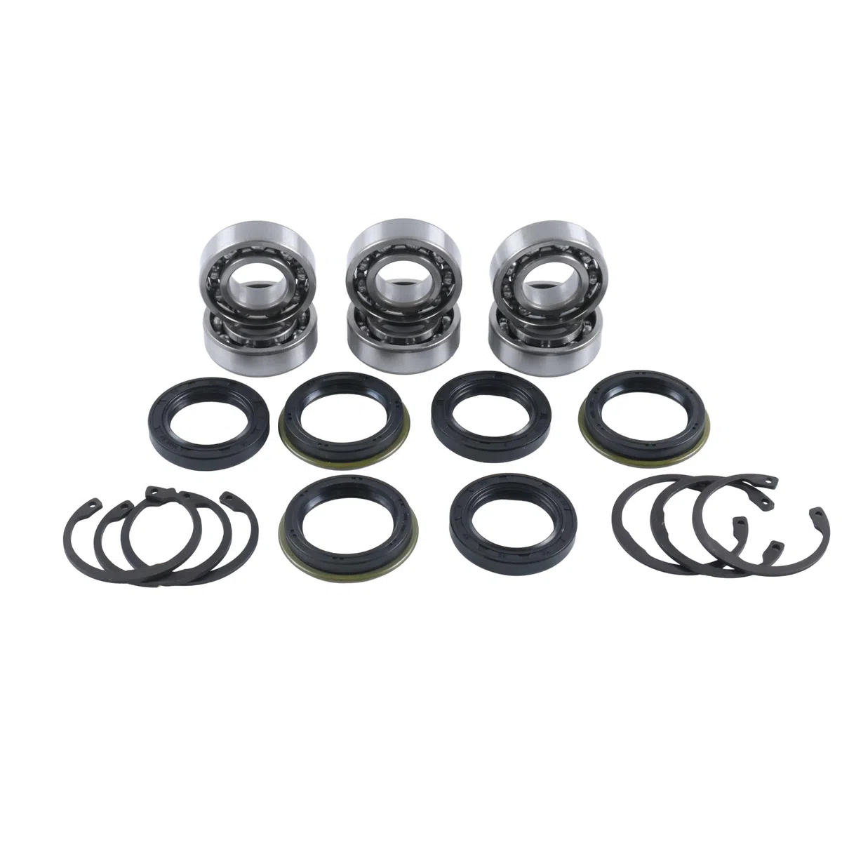 3 kits 08101-06205 70722-34120 Kit de reconstrucción de rodamientos de husillo de hoja de cortacésped compatible con piezas de cubierta de cortacésped Kubota