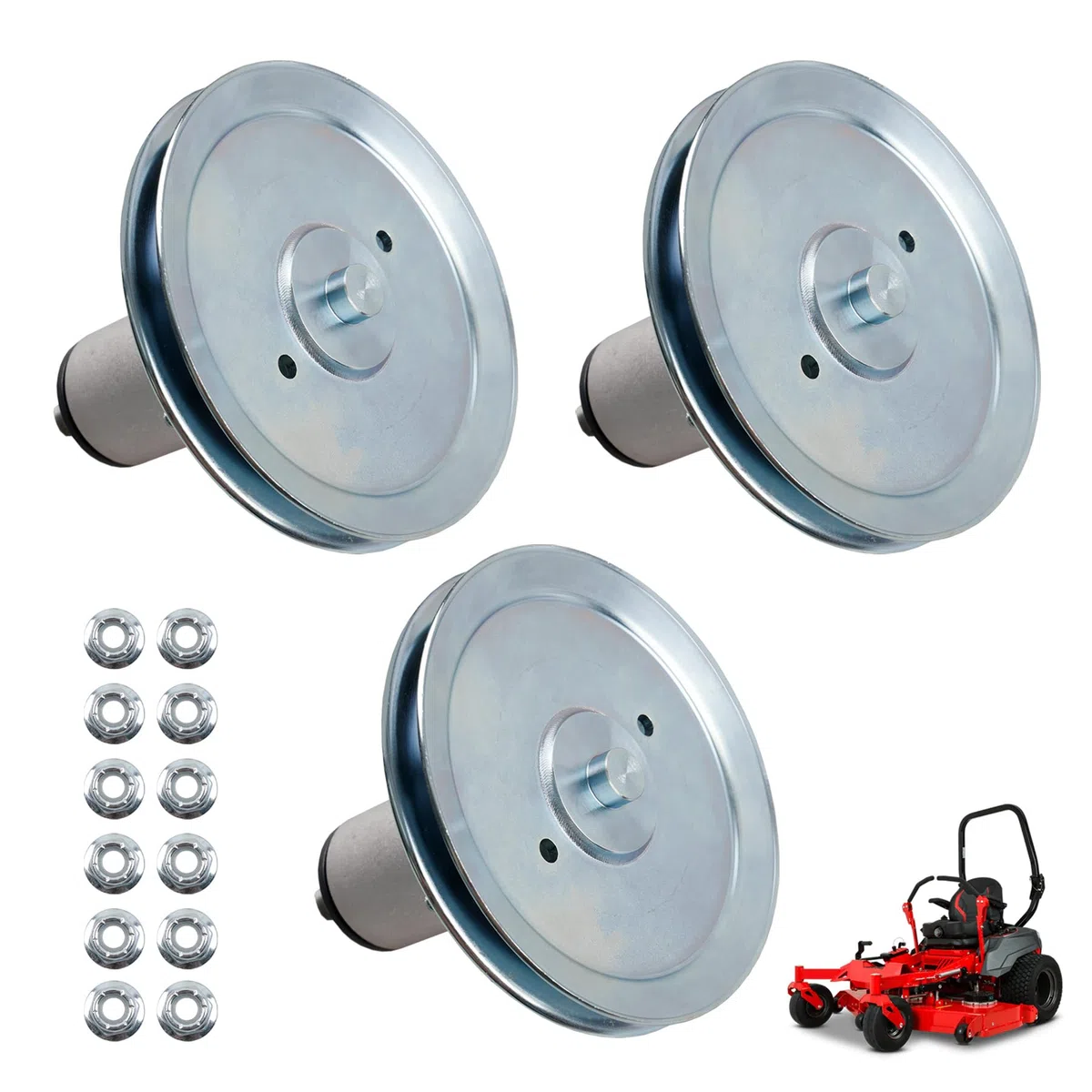ATRACYPART Paquete de 3 husillos de cubierta compatibles con Ariens Gravely